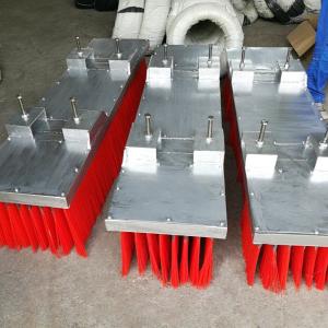 Metal Support 1.5m Forklift Sweeper Attachment Brush