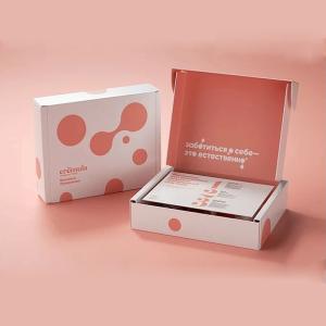 Custom Kraft Packaging Boxes Recyclable Paperboard for Apparel Electronics