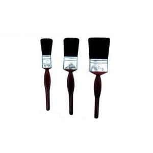 China Black Bristle Fine Bristle Paint Brush 50 Mm Wood Handle on sale