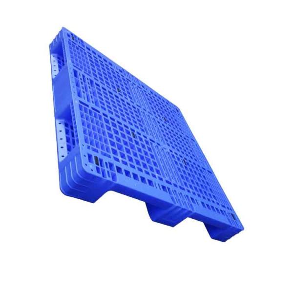 Quality Blue Customized Static Load Flat Plastic Pallet 1200x1200 HDPE wholesale