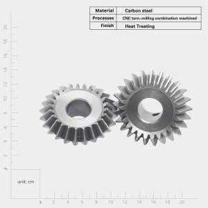 Small Modulus Helical Gears Customized for Precision Metal Power Metallurgy Gear