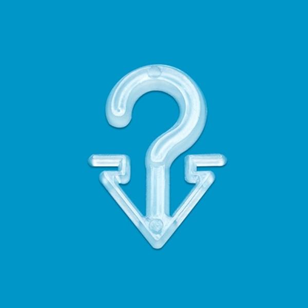 Quality Plastic Sock Hook Stocking Hanger , V Shape Black Plastic Hooks wholesale