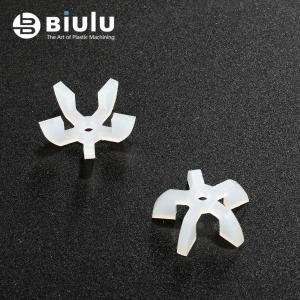 PTFE PVDF PFA Cnc Machined Parts , Plastic Cnc Milling Cnc Machined Service