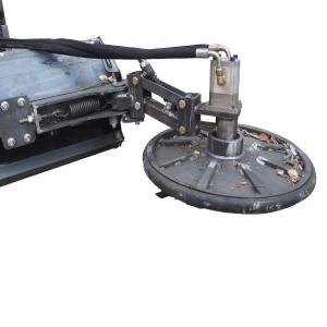 18 Hammer Driven Hydraulic Flail Mower With Inter Row Disc 240KG QYMD110