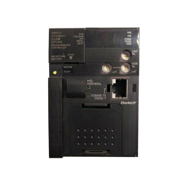 Cheap CJ2M-CPU34 Omron Automation And Safety PLC Controllers CJ2M CPU for sale