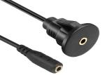 Multi Function Vehicles Car Audio Cable 3.5 Mm Extension Mount And AUX Input