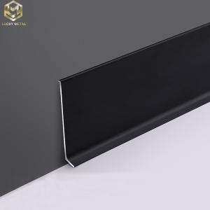 ODM Aluminium Wall Skirting Extrusion Profile T3~T8 Temper