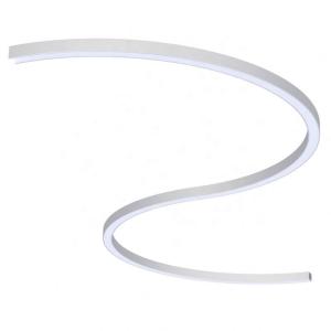 Industrial Circular LED Profile , Round LED Plastic Profile With Bending