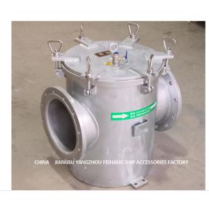 China Carbon Steel Galvanized Seawater Filter AS300 CB/T497 Carbon Steel Galvanized Suction Coarse Water Filter on sale