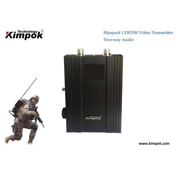 Quality HD COFDM Digital Video Transmitter Backpack Long Range Wireless Transmission wholesale