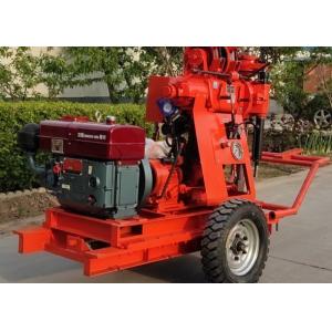 150m Depth Tractor Mounted Water Well Drilling Rig Hydraulic Control System