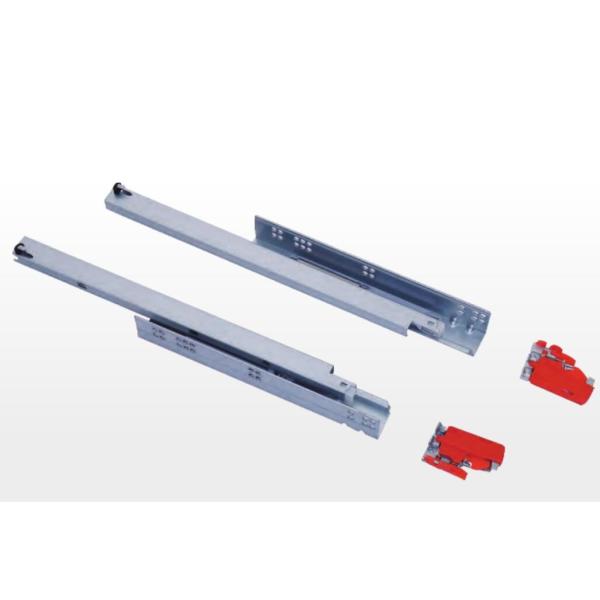 Quality 3 Fold Concealed Full Extension Drawer Slides , Furniture Drawer Slides Soft Close wholesale