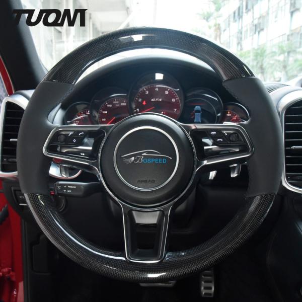 Quality Universal Carbon Fiber Steering Wheel For Porsche Cars Smooth Performance wholesale