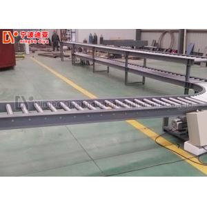 Cheap Industrial Electric Roller Conveyor System , Low Carbon Flexible Gravity Roller Conveyor for sale