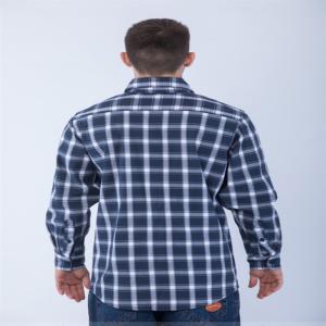 Twill 3 / 1 Weave Fire Retardant Work Shirt Long Sleeve Button Up