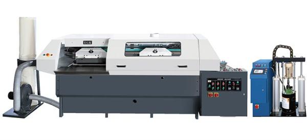 Quality 4 Clamps Perfect Binder Machine with 2300 Copies/Hour Speed and 450X320mm Binding Size wholesale