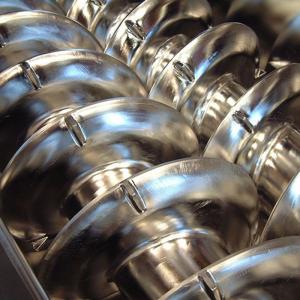 High Speed Heating Screw Conveyor Customizable Electrically Heated Screw