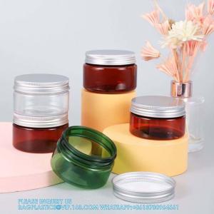 16 Ounce Plastic Jars Clear Plastic Mason Jars Storage Containers Wide Mouth