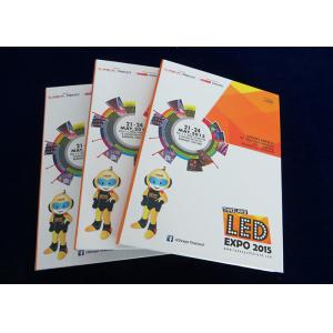 Leather 4.3 Inch Hard Cover Video Booklet Recording And Recharging CMYK