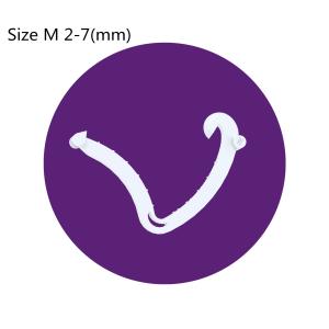 Single Polymer Non Absorbable Surgical Ligating Clips NLC-OM