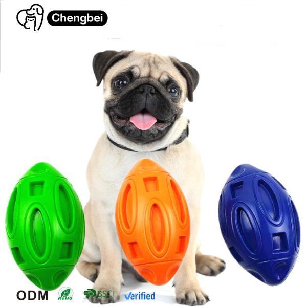 Quality Tough Dog Chew Toys Ball Interactive Natural Rubber Dog Squeaky Toys for Aggressive Chewers and Sustainable Playtime wholesale