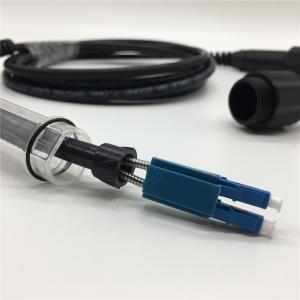 DLC / PDLC Outdoor Fiber Patch Cord , Optical Fiber Patch Cord With PDLC