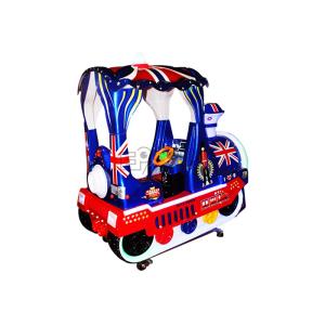 Shopping Mall Fun Fair Kiddie Happy Swing Car Coin Operated British Train Style