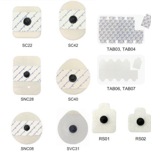 Quality Disposable ECG Monitoring Electrodes Patch Precise Measurement wholesale