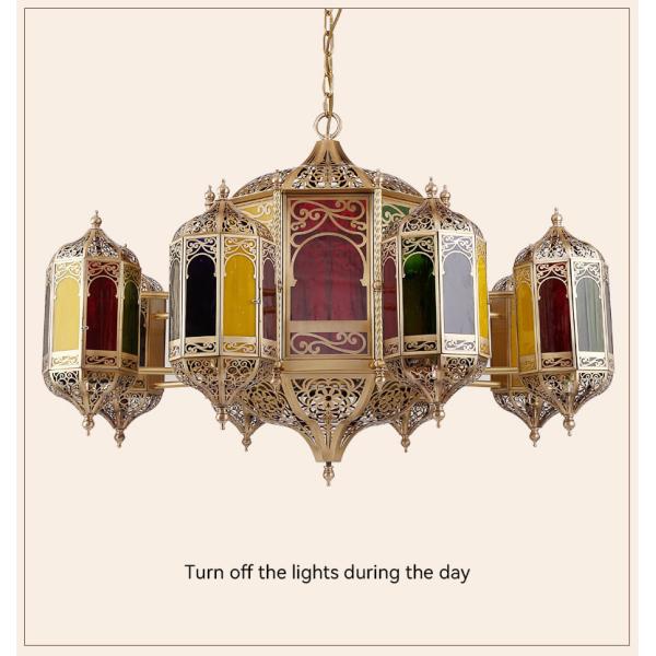 Hotel Arabian Style Copper Grove Chandelier Copper Lantern Chandelier