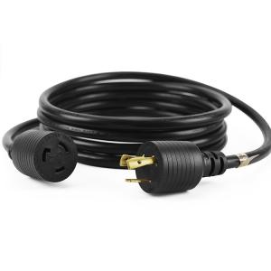 Twist Lock L6-20P 20AMP Plug to NEMA 6-20R or 6-15R Receptacle ETL Listed 3FT
