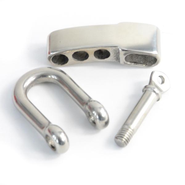 D Shape Stainless Steel U Shackle for Paracord Bracelet Adjustable and