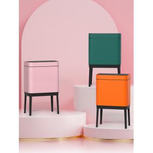 Golden Trash Touchless Dustbin Automatic Sensor Trash Bin Bin Round Stainless