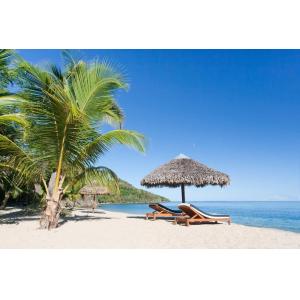 Fireproof Synthetic Thatched Roof Tile in Brown for Garden Decoration SGS