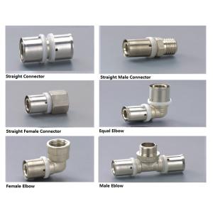 Compression Fitting and Pressing Fitting for PE-AL-PE, PE-AL-PEX, PEX-AL-PEX