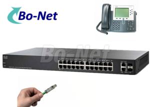 China CISCO SF220-24P-K9 CISCO SMB Switch 24 Port Ethernet POE Manageable Network Switch on sale