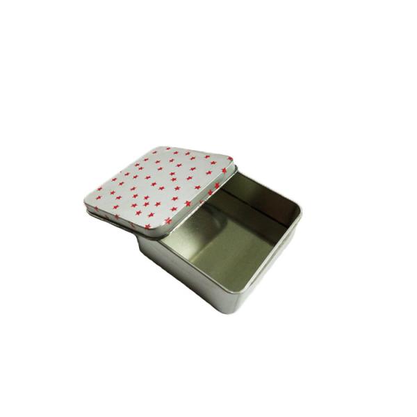 Quality Sweets Packaging Tin Box Square Shape With Safety Reusable Material wholesale