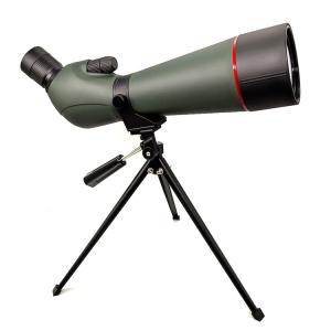 Cheap Compact ED / HD 20-60x80 Long Distance Tactical Spotting Scope With Tripod for sale