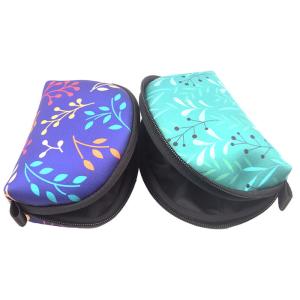 Mini Shell Zippered Cosmetic Bag Personalized Full Heat Transfer Printing