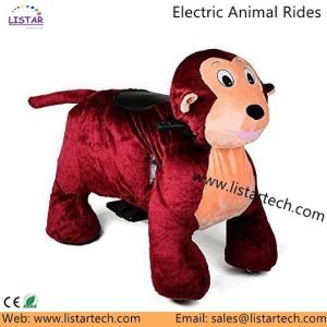 Cheap Plush Riding Toys on Animal Horse Carriage Wheels Pedal Battery Operated Animal Rides for sale