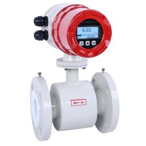 Magnetic Flow Meter Digital Slurry Flow Meterr 316L Customized With Carbon Steel