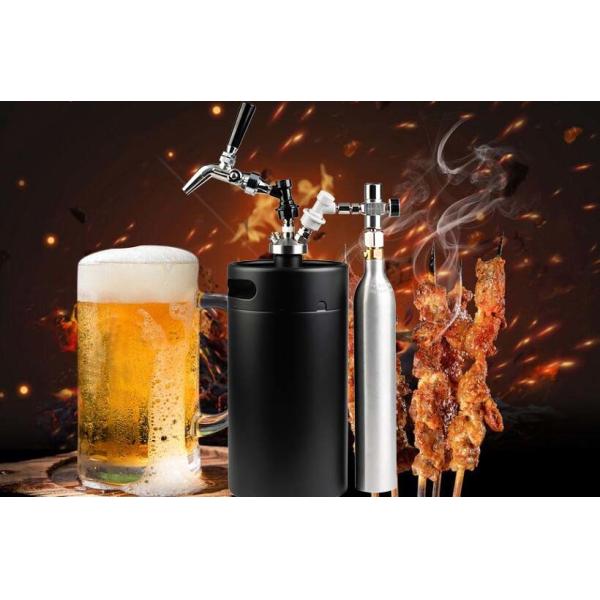 Sodastream Carbonated 5l Mini Keg Ball Lock Beer Vacuum Pressurized Tap System