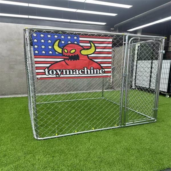 Dog Fence With Wire Mesh Durable And Easy-To-Install Outdoor Enclosure For