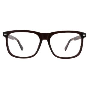 Hand Painted Acetate Frame Glasses Unisex Rectangular Optical Oversized