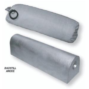 Casting Magnesium Anode Packaged Backfill , Sacrificial Anodes For Cathodic