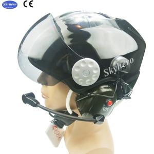 En 966 Standard Powered Paragliding Helmet Noise Cancel Paramotor Helmet Color