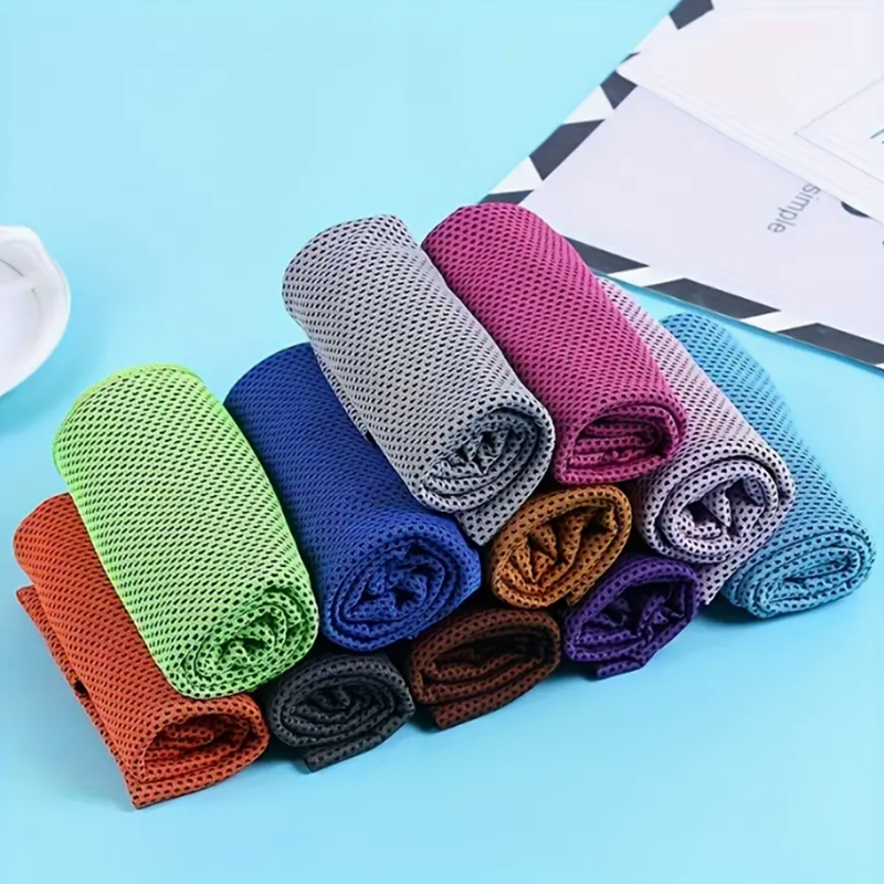 160gsm Microfiber Yoga Towel with Quick-Drying and Ultra-Absorbent Cooling