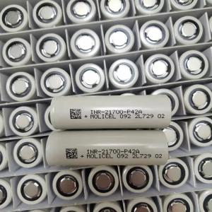 Original Molicel INR-21700-P45B P42A P28A 3.7V 4500mAh Rechargeable Li-ion
