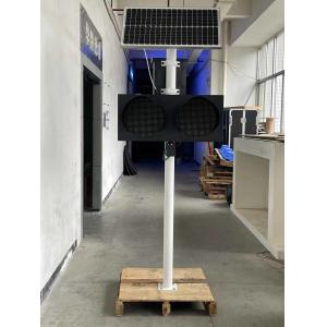 Solar Panel Radar LED Display 2000cd/m2 Battery Indication Sign