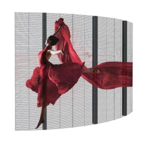 Cheap P2.8 P4 P10 P15.6 Indoor Outdoor HD Full Color Rental Led Video Screen Fixed Transparent Glass LED Display Panel for sale