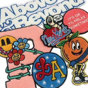 Premium Grade Chenille Letters And Patches Sizes Customizable Apparel